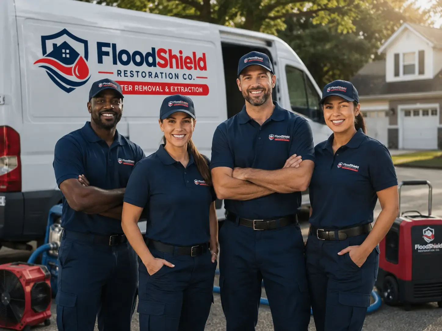 Flood Damage Restoration company in Reeseville, WI